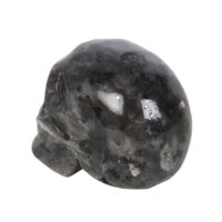 Black Labradorite Crystal Skull - Image 3