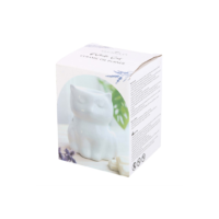 Shiny White Cat Oil Burner - Image 2