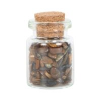 Jar of Confidence Tiger's Eye Crystal in a Matchbox - Image 3