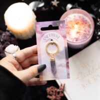 Amethyst Semi Precious Crystal Keyring - Image 4