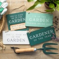 You'll Find Me in the Garden Hanging Sign - Image 5