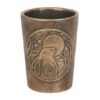 Moon Gazing Hare Bronze Terracotta Plant Pot by Lisa Parker - Image 2