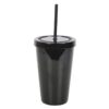 Goth Juice Plastic Tumbler with Straw - Image 2