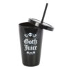 Goth Juice Plastic Tumbler with Straw - Image 3
