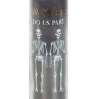 Til Death Do Us Part Amber Noir Tube Candle - Image 3