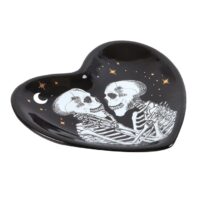 Skeleton Couple Heart Trinket Dish - Image 2