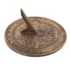 Moon Gazing Hare Terracotta Sundial by Lisa Parker - Image 2