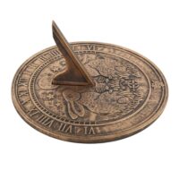 Moon Gazing Hare Terracotta Sundial by Lisa Parker - Image 2