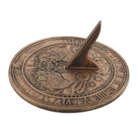 Moon Gazing Hare Terracotta Sundial by Lisa Parker - Image 3