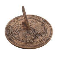 Moon Gazing Hare Terracotta Sundial by Lisa Parker - Image 4
