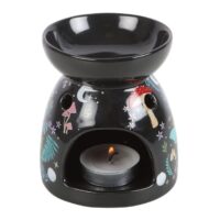 Dark Forest Print Oil Burner - Image 2