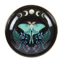 Luna Moth Ceramic Incense Plate - Image 2