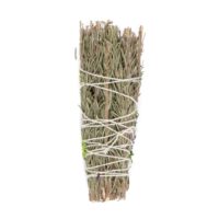 6in Ritual Wand Smudge Stick with Rosemary, Lavender and Abalone - Image 3