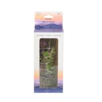 6in Ritual Wand Smudge Stick with Rosemary, Lavender and Abalone - Image 4