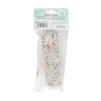 10cm Small White Sage Smudge Stick Wand - Image 3