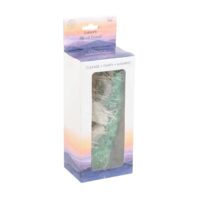 6in Ritual Wand Smudge Stick with White Sage, Abalone and Quartz - Image 5