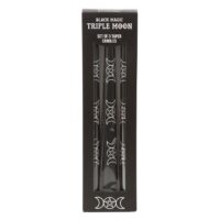 Set of 3 Black Magic Triple Moon Taper Candles - Image 2