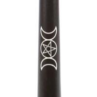Set of 3 Black Magic Triple Moon Taper Candles - Image 4
