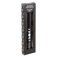 Set of 3 Black Magic Mystical Taper Candles