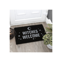 Black Witches Welcome Doormat - Image 4