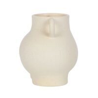Cream Speckle Bum Plant Pot - Image 2