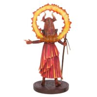 Fire Elemental Sorceress Figurine by Anne Stokes - Image 3