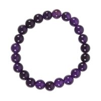 Third Eye Chakra Amethyst Gemstone Bracelet - Image 3