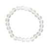 Crown Chakra Clear Quartz Gemstone Bracelet - Image 3