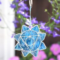 Throat Chakra Symbol Mini Suncatcher - Image 2
