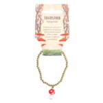 Toadstool Beaded Charm Bracelet