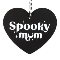 Spooky Mum Hanging Heart Sign - Image 3