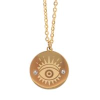 All Seeing Eye Necklace & Dish Gift Set - Image 4