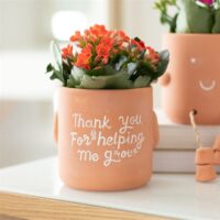 Thank You For Helping Me Grow Sitting Plant Pot Pal - Image 5
