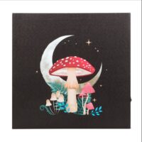 Forest Mushroom Light Up Canvas Plaque - Image 3