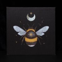 Forest Bee Light Up Canvas Plaque - Image 2