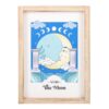The Moon Celestial Framed Wall Print