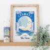 The Moon Celestial Framed Wall Print - Image 4