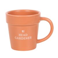 Head Gardener Ceramic Plant Pot Mug and Spoon - Image 3