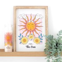 The Sun Celestial Framed Wall Print - Image 4