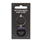 Witches Brew Cauldron Keyring