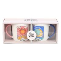 Sun and Moon Celestial Mug Set - Image 3