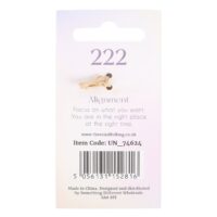 222 Angel Number Keyring - Image 4